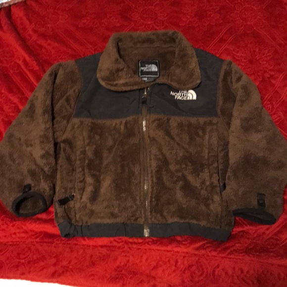 north face fuzzy jackets